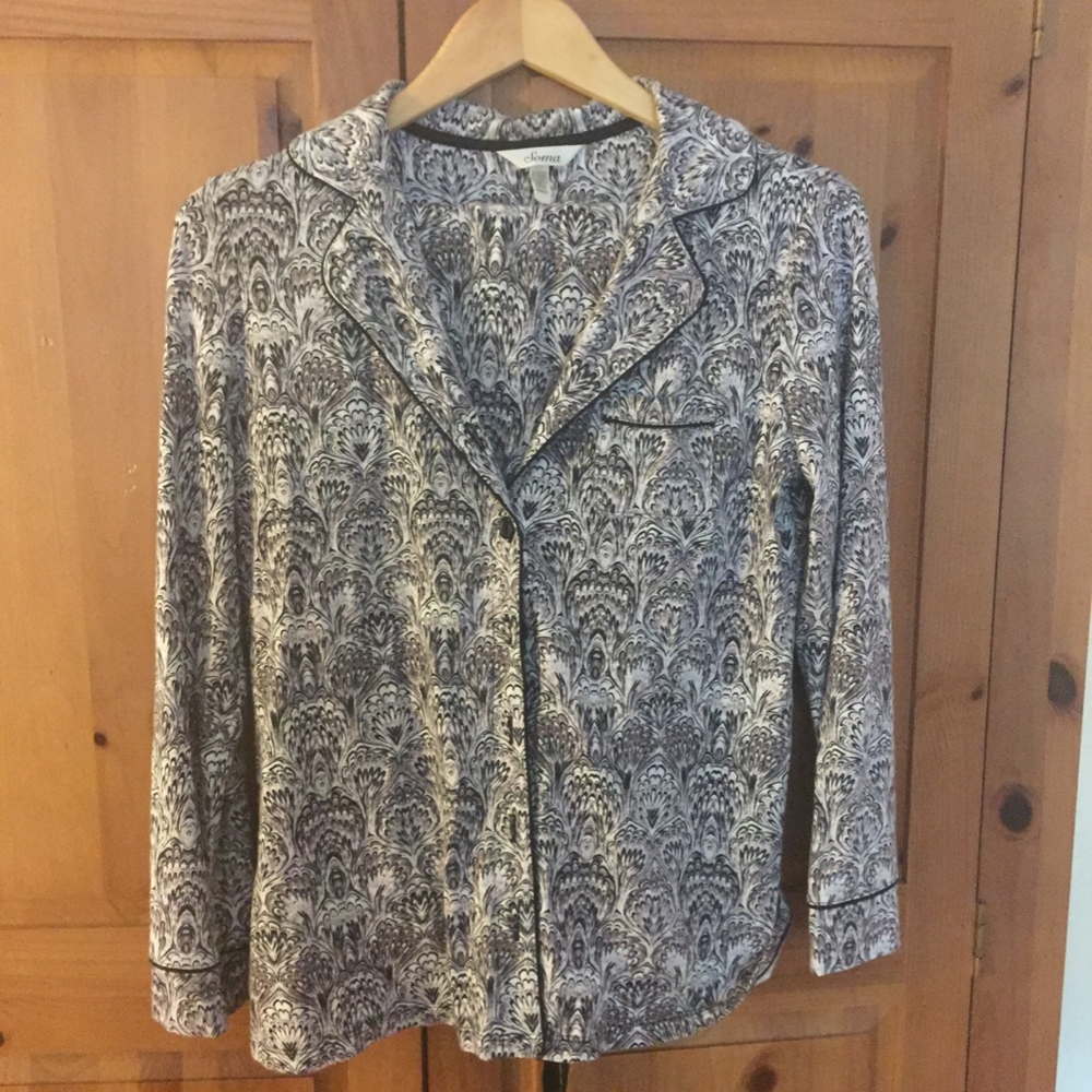 Soma paisley Pajama set size small
